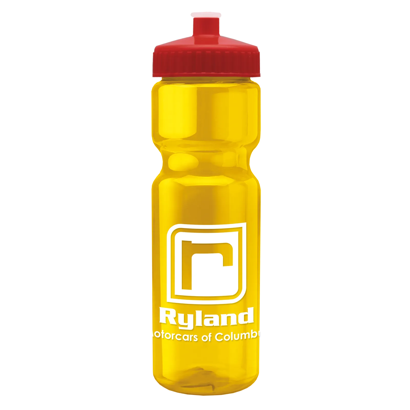 Sport Water Bottle Transparent Contoured Grip - 28 oz - product view 136