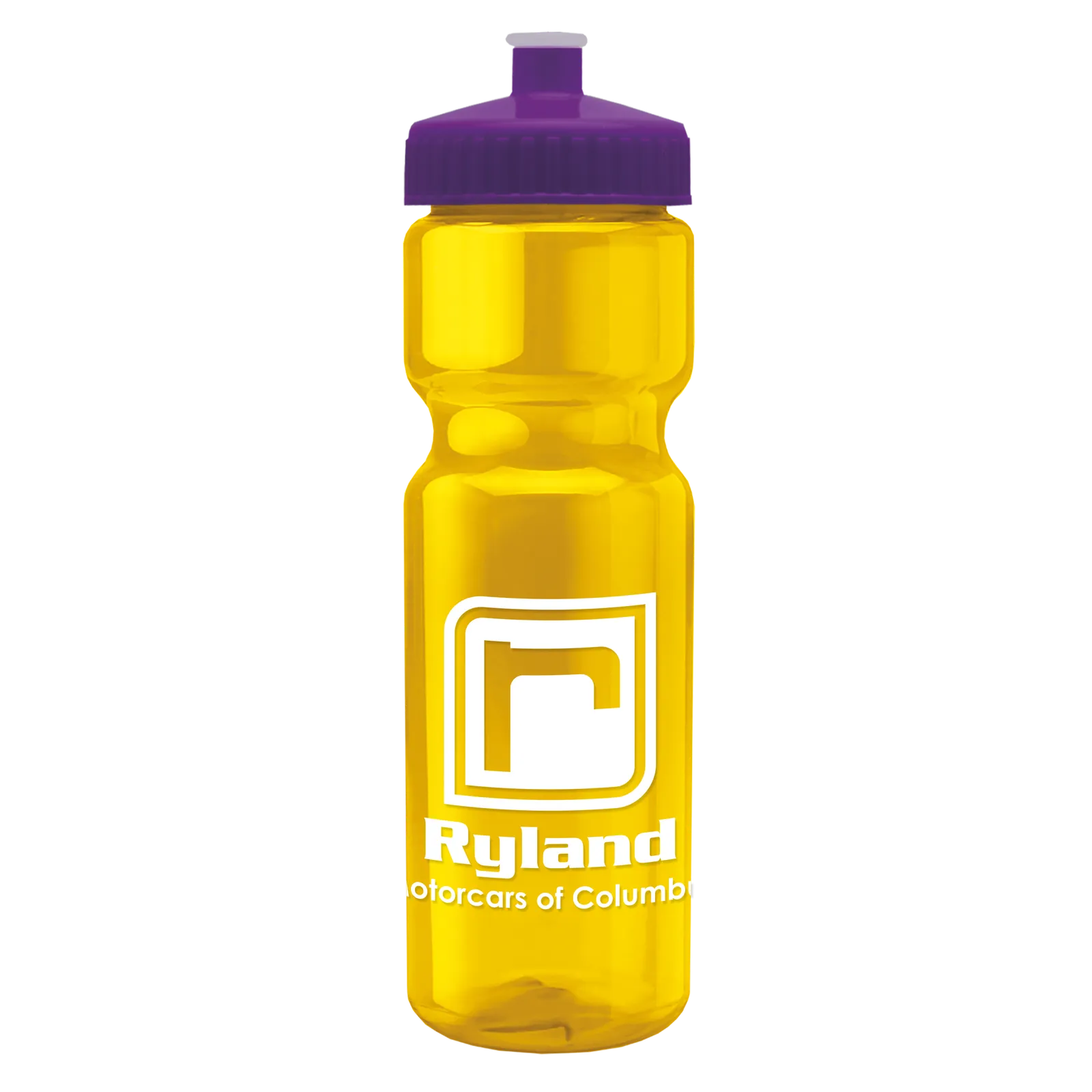 Sport Water Bottle Transparent Contoured Grip - 28 oz - product view 139