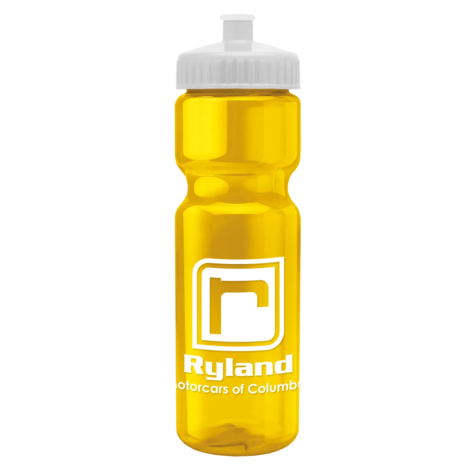 Sport Water Bottle Transparent Contoured Grip - 28 oz - product view 140