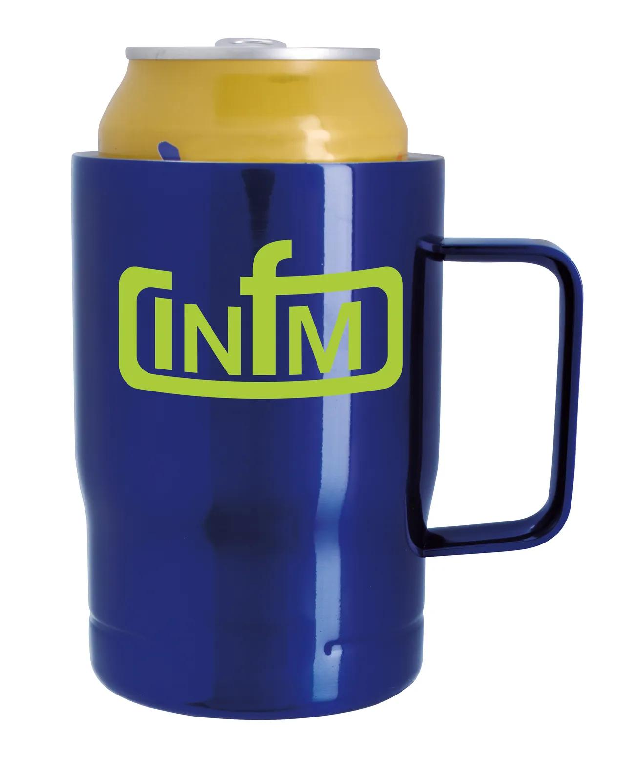 Insulated Camping Mug with Handle Stainless Steel - 12 oz - product view 4