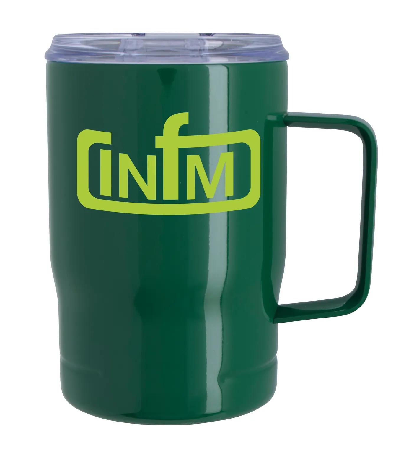 Insulated Camping Mug with Handle Stainless Steel - 12 oz - product view 6