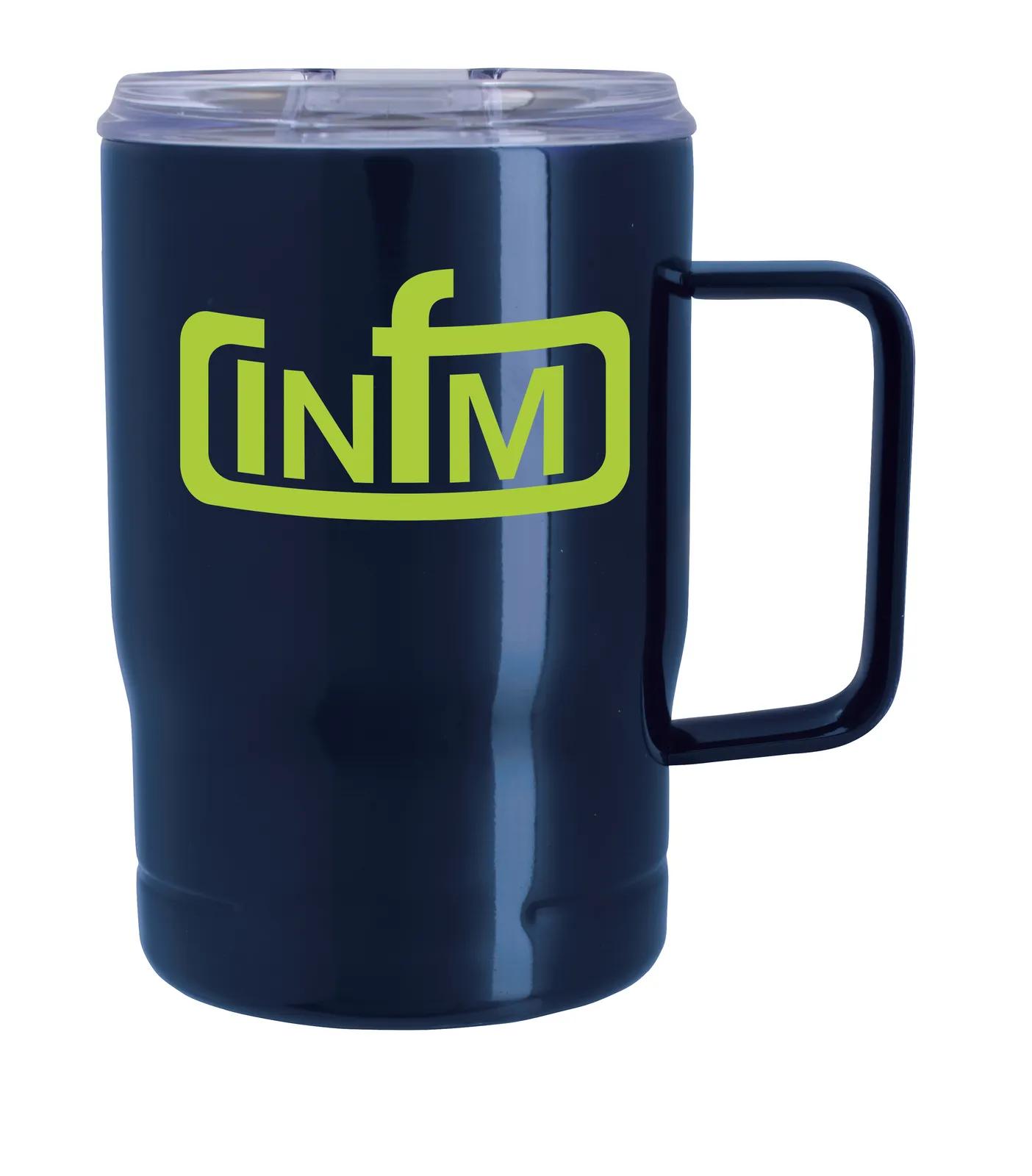 Insulated Camping Mug with Handle Stainless Steel - 12 oz - product view 7