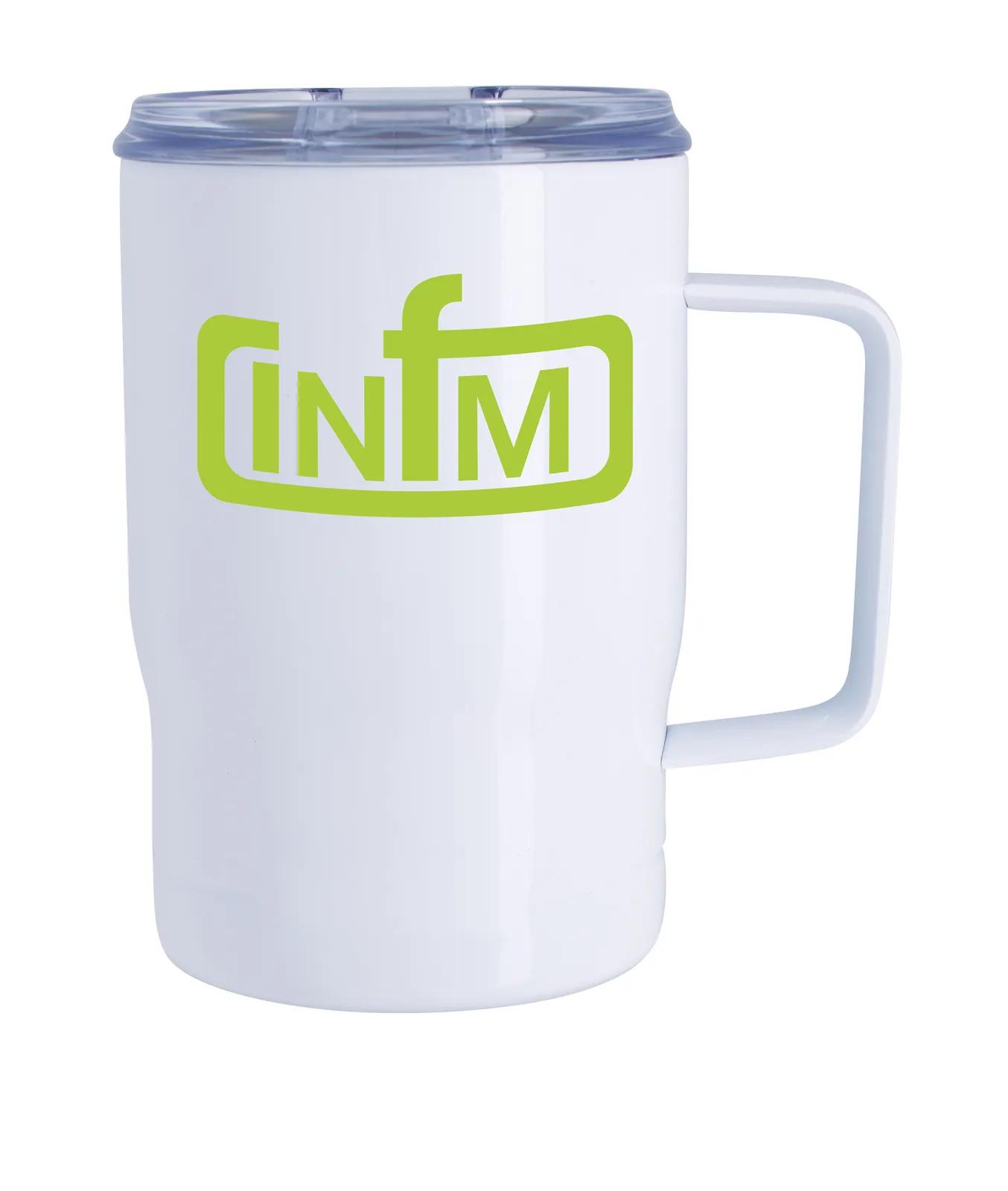 Insulated Camping Mug with Handle Stainless Steel - 12 oz - product view 8