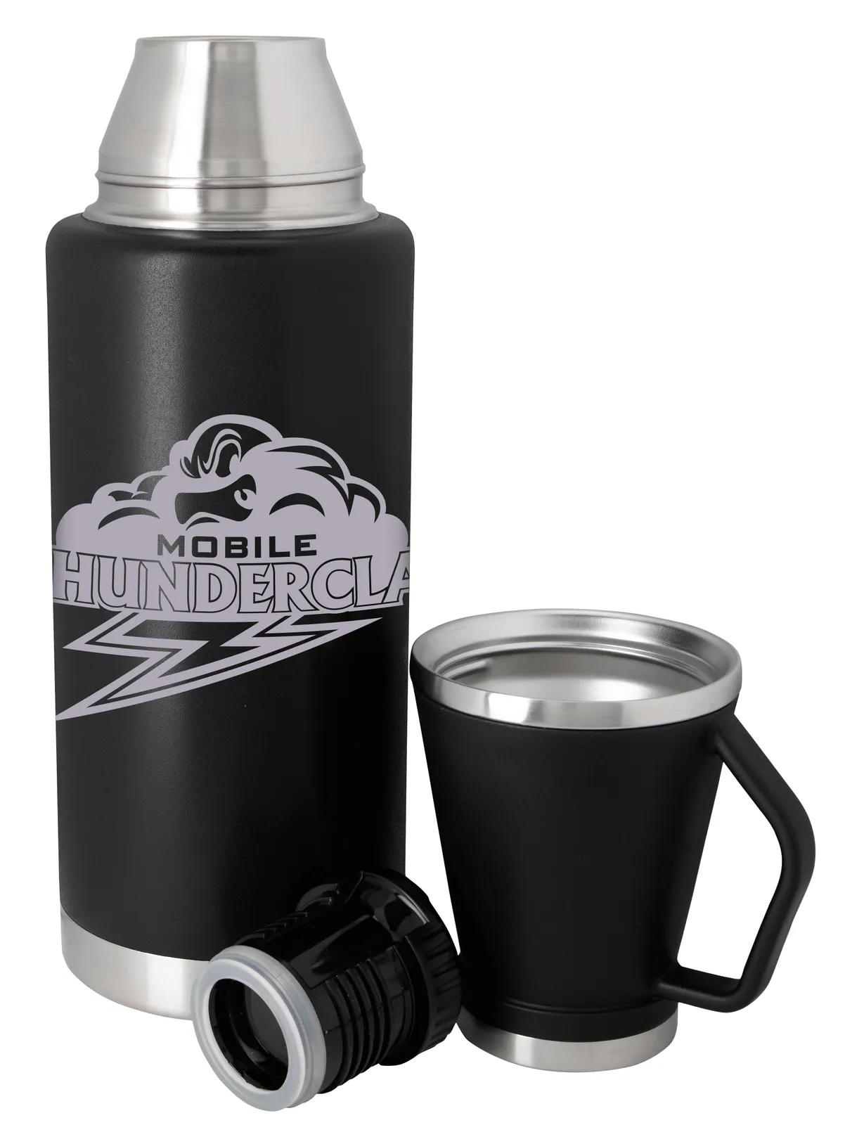 Vacuum Thermos Bottle with Cup Handle Large - 51 oz - product view 4
