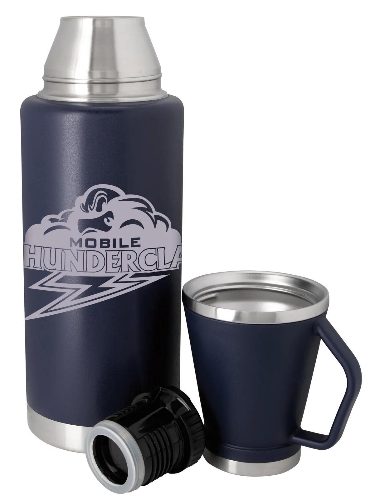 Vacuum Thermos Bottle with Cup Handle Large - 51 oz - product view 7