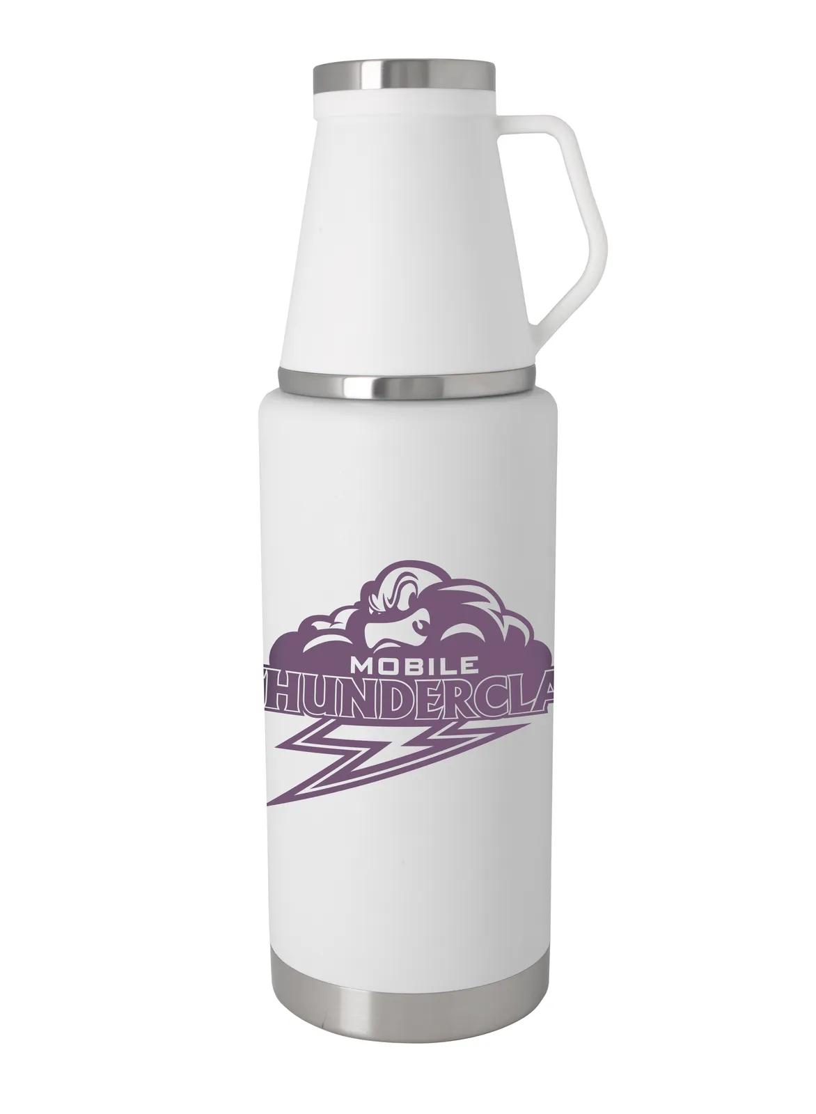 Vacuum Thermos Bottle with Cup Handle Large - 51 oz - product view 8