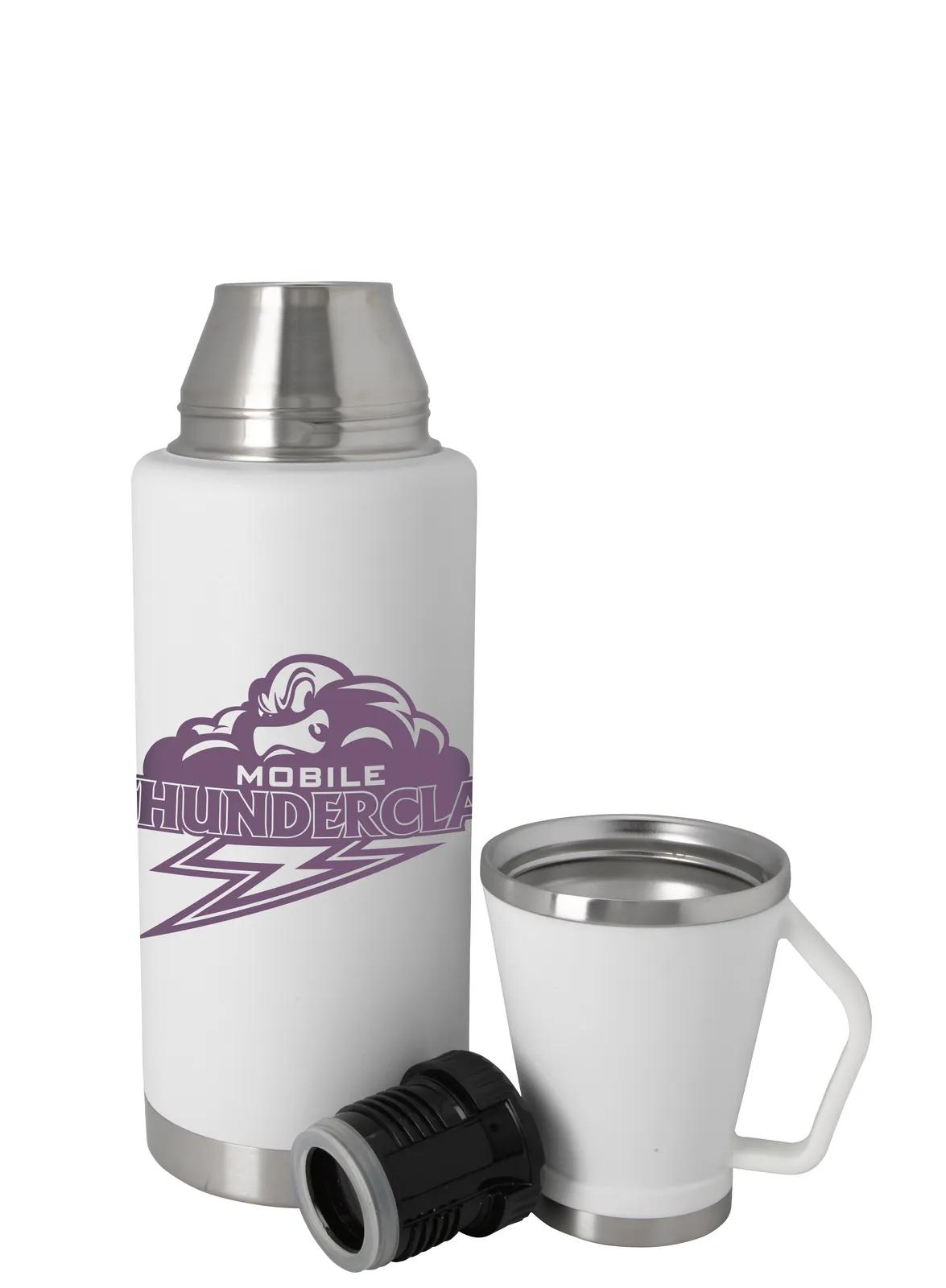 Vacuum Thermos Bottle with Cup Handle Large - 51 oz - product view 10