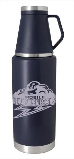 Vacuum Thermos Bottle with Cup Handle Large - 51 oz