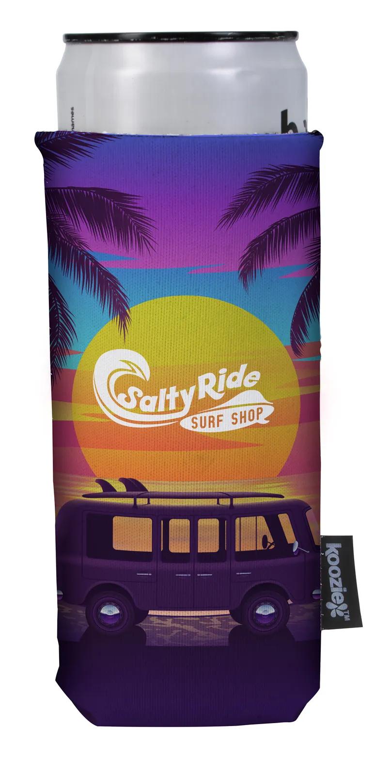 Custom Koozies Full Color Slim Neoprene Can Cooler - product view 3