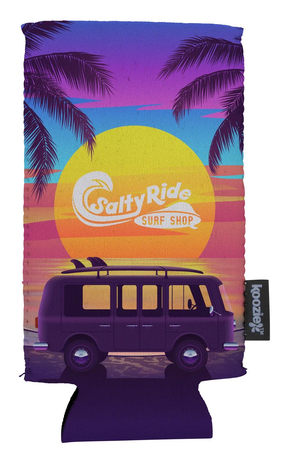 Custom Koozies Full Color Slim Neoprene Can Cooler - product view 4