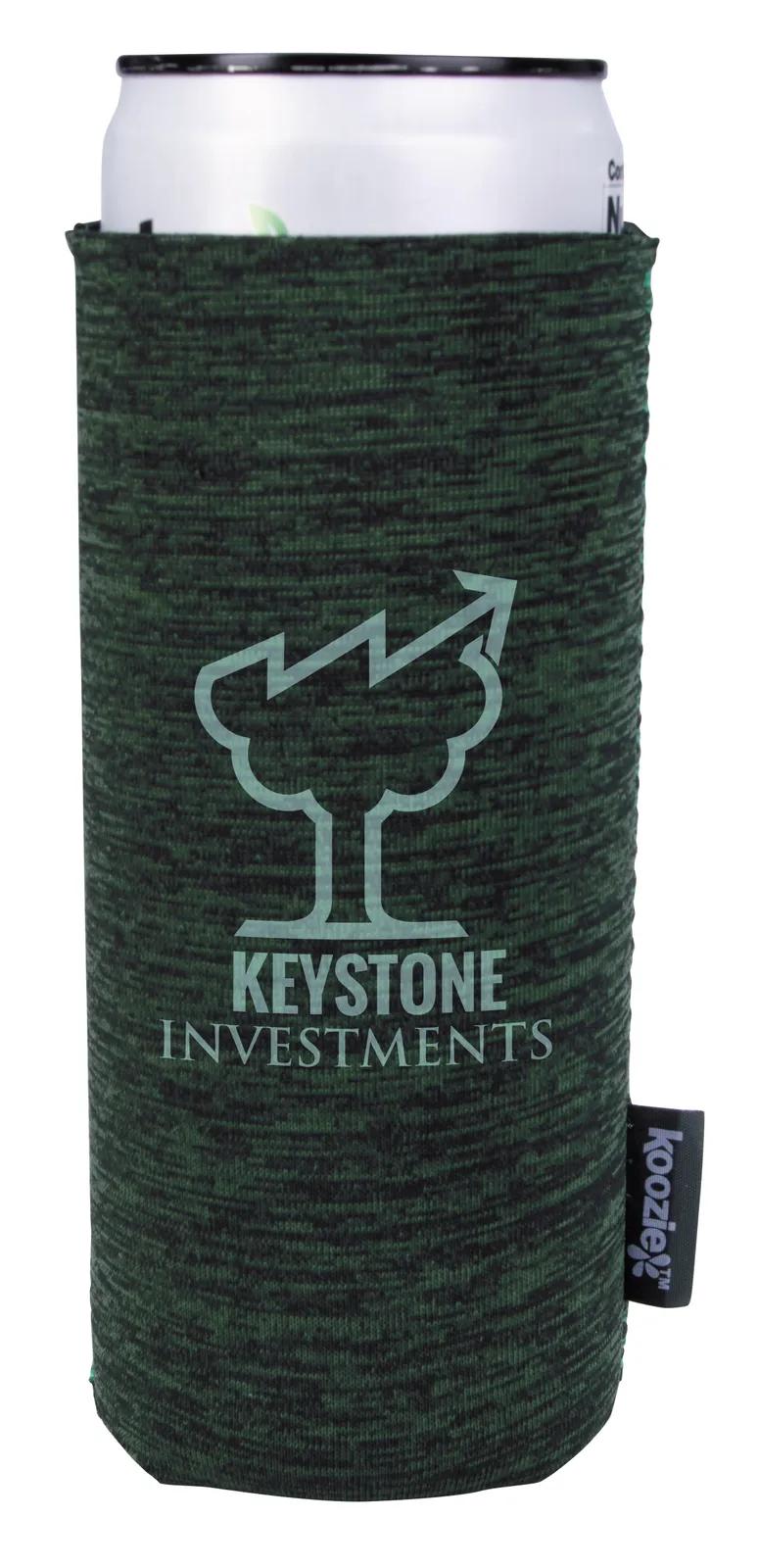 Custom Koozies Heather Collapsible Slim Can - 5.375 in - product view 4