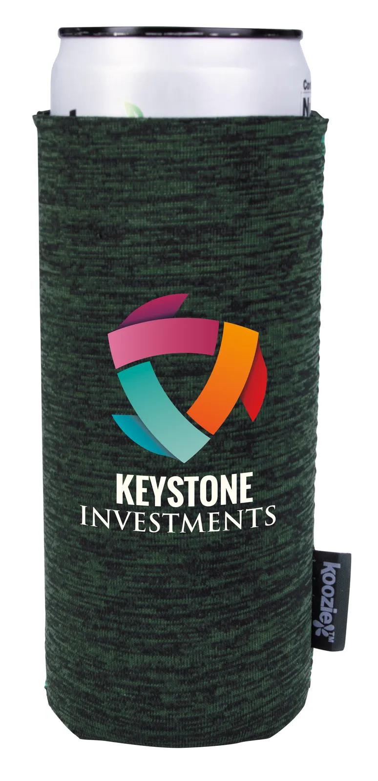 Custom Koozies Heather Collapsible Slim Can - 5.375 in - product view 9