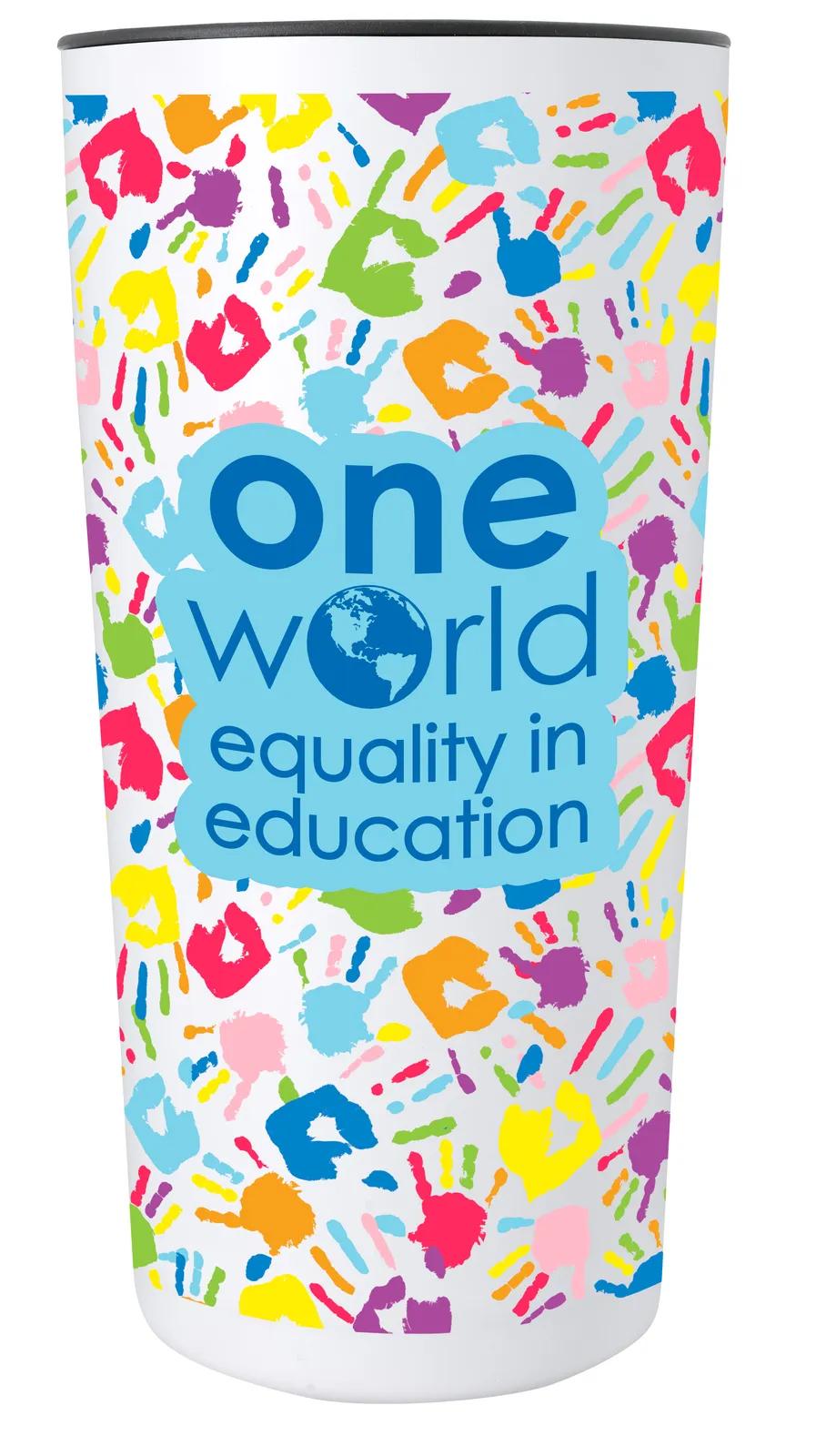 Recycled Tumbler Double Wall Vacuum Insulated - 16 oz - product view 6