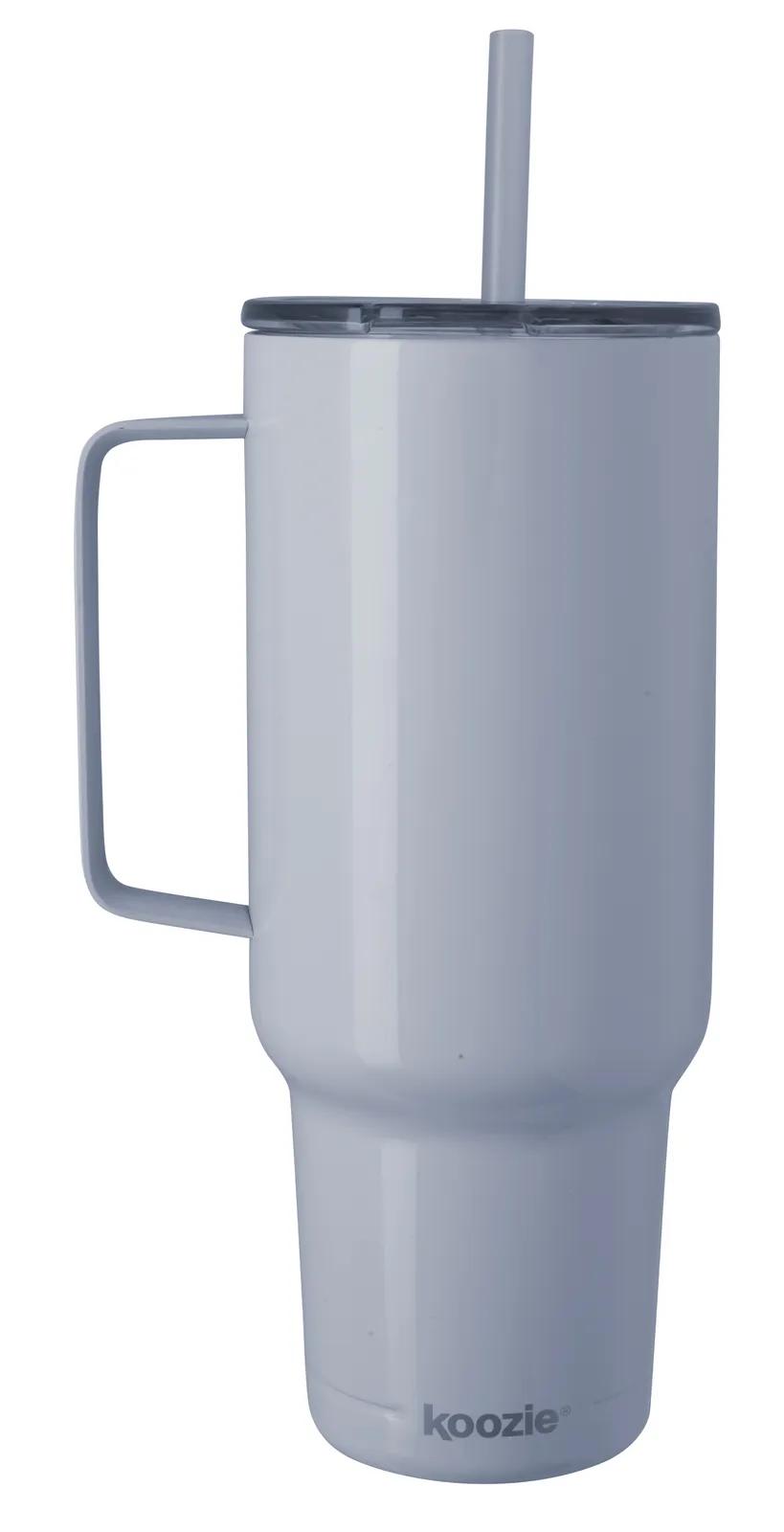 Big Recycled Tumbler Metal Handle Vacuum - 40 oz - product view 6