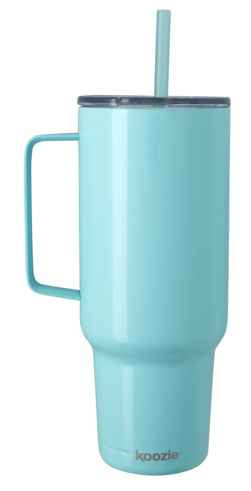 Big Recycled Tumbler Metal Handle Vacuum - 40 oz - product view 10