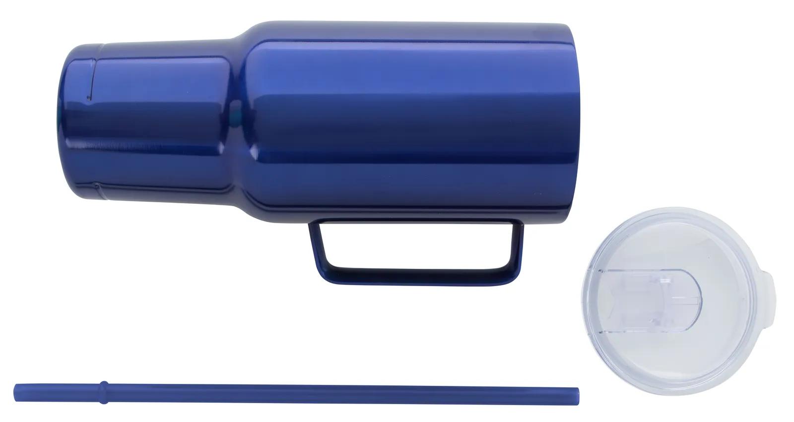 Big Recycled Tumbler Metal Handle Vacuum - 40 oz - product view 26