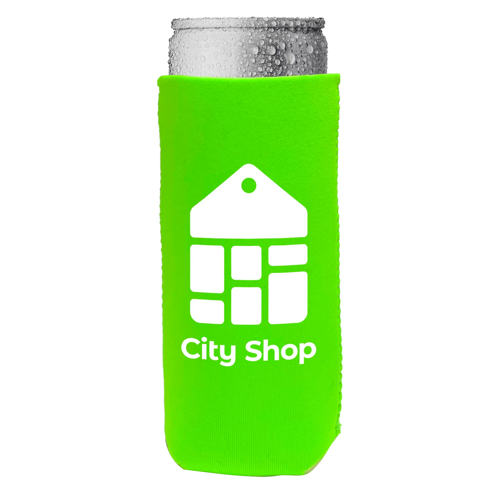 Custom Koozies BritePix Slim Can Full Color - 5.375 in - product view 2