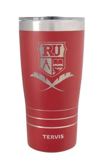 Powder Coated Tumbler Vacuum Insulated Travel - 20 oz