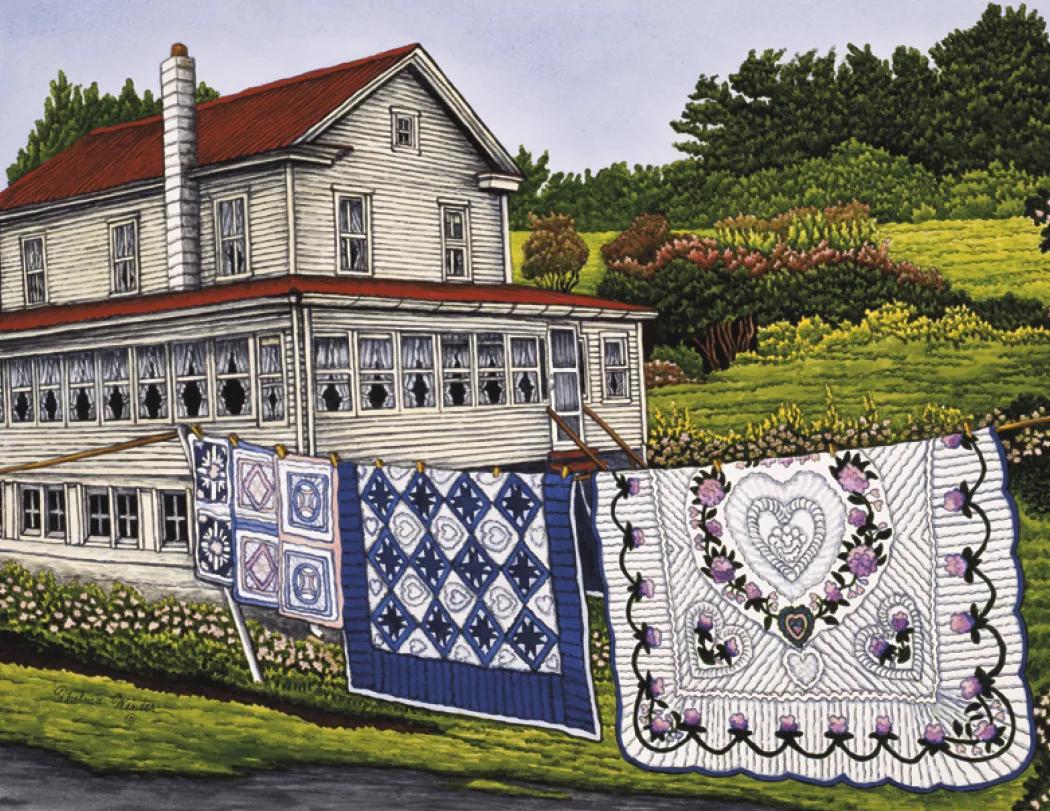 Back Home Spiral Wall Calendar FSC Paper - 18.5 x 11 in - product view 9