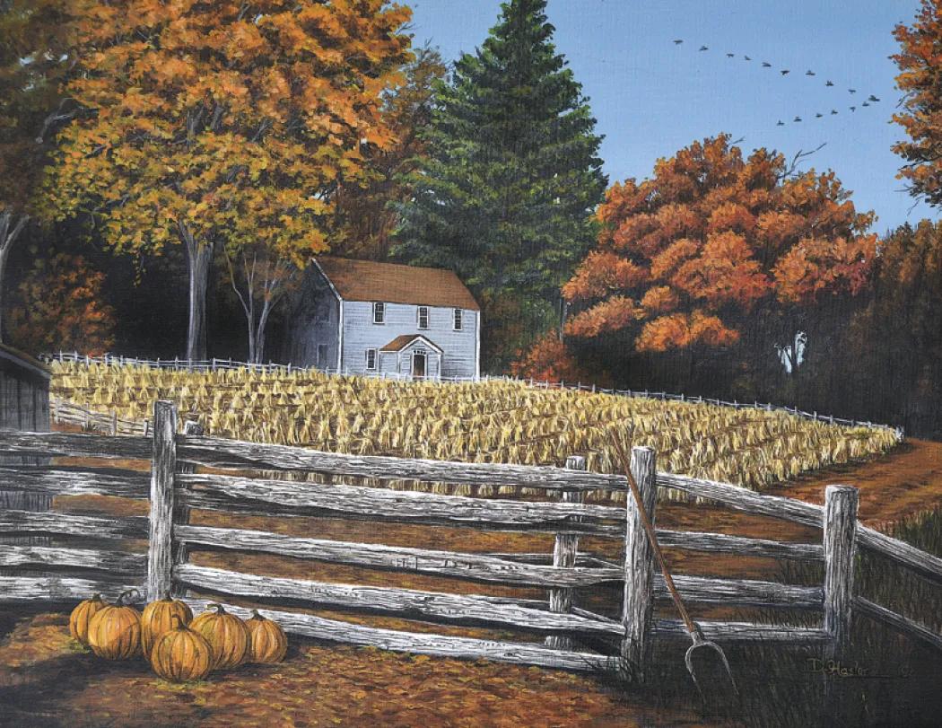 Back Home Spiral Wall Calendar FSC Paper - 18.5 x 11 in - product view 16