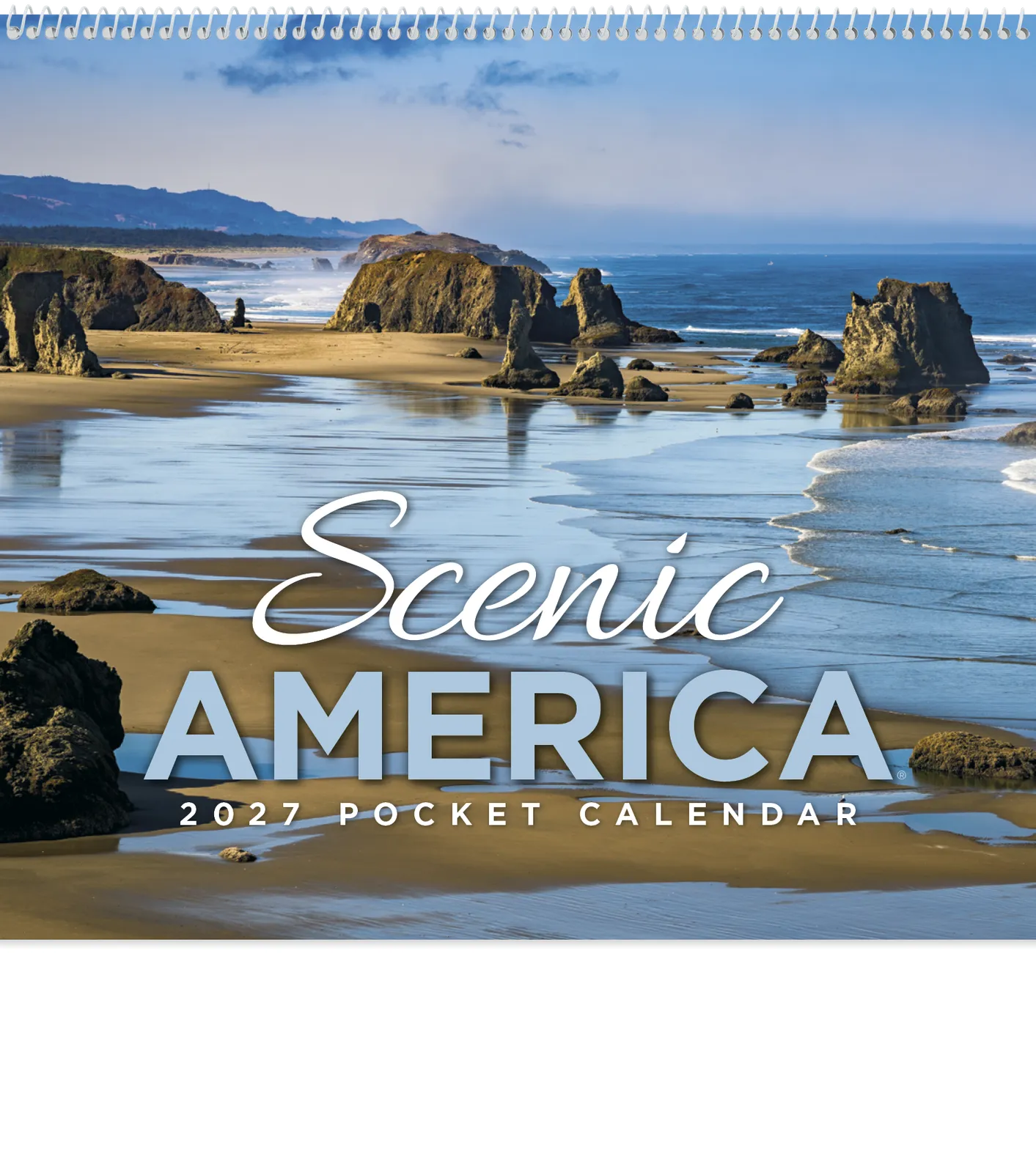 Scenic America Pocket Calendar Storage Pockets - 16.125 x 8 in - product view 3