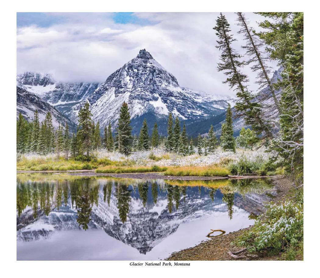 Scenic America Pocket Calendar Storage Pockets - 16.125 x 8 in - product view 17