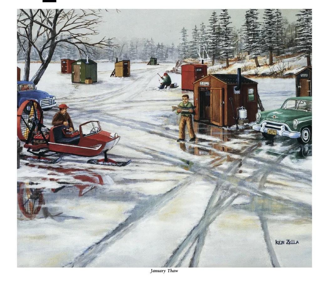 America Remembered Pocket Calendar Ken Zylla Art - 16.125 x 8 in - product view 6