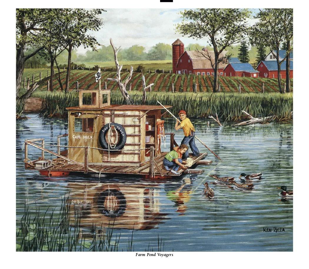 America Remembered Pocket Calendar Ken Zylla Art - 16.125 x 8 in - product view 11