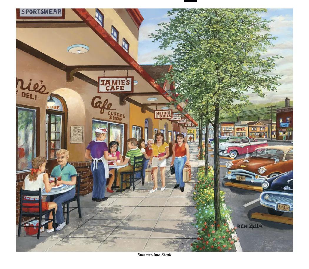 America Remembered Pocket Calendar Ken Zylla Art - 16.125 x 8 in - product view 12