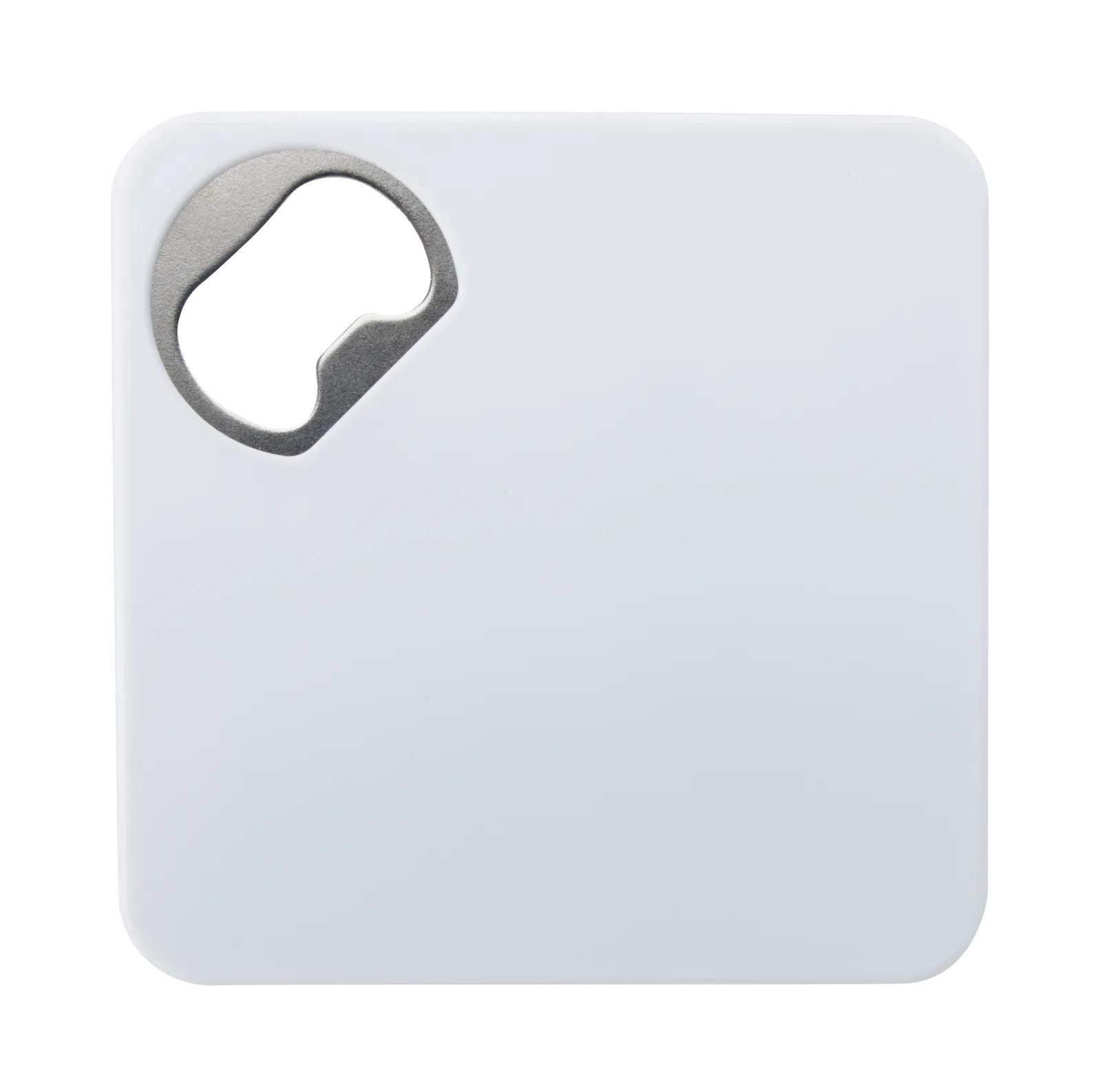 Bottle Opener Coaster ABS Plastic EVA Foam Base - 3.25 in - product view 4