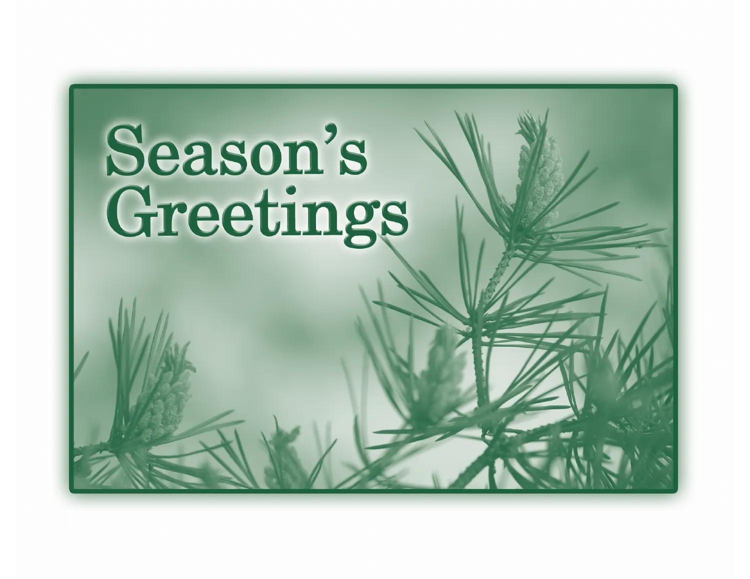 Home Recipe Wall Calendar Memo Style FSC Paper - 13 x 8 in - product view 2