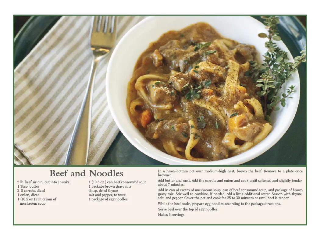 Home Recipe Wall Calendar Memo Style FSC Paper - 13 x 8 in - product view 15