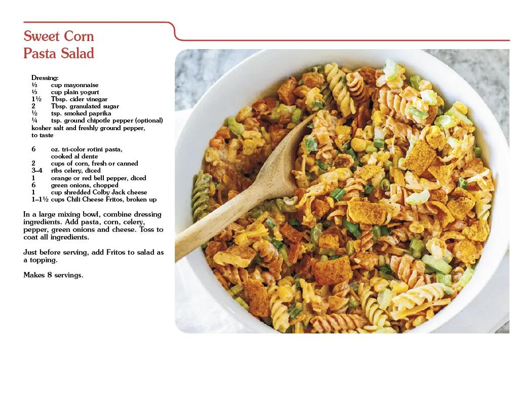 Recipe Wall Calendar with Meat Charts FSC Paper - 13 x 8 in - product view 10