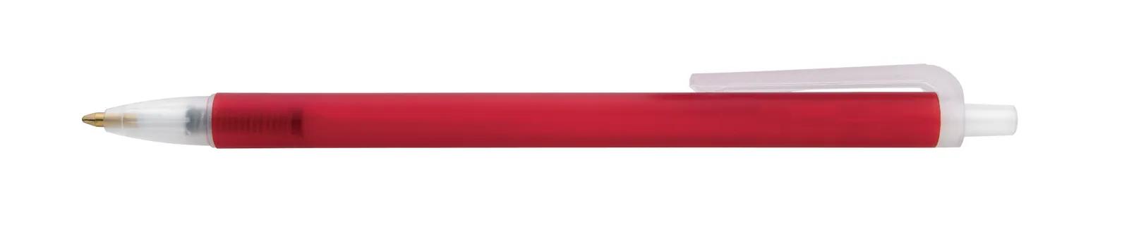 Contender Frosted Ballpoint Pen Carbon Neutral - 5.4 in - product view 4