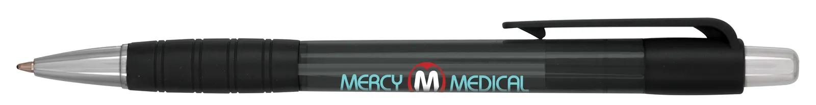 Element Translucent Ballpoint Pen with Grip - 5.6 in - product view 4