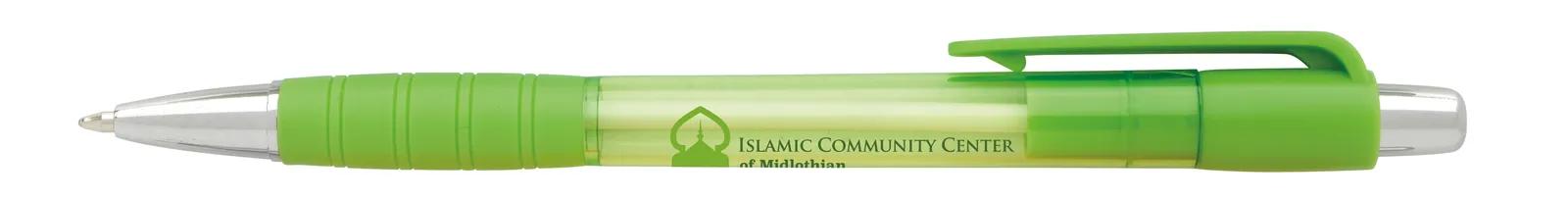 Element Translucent Ballpoint Pen with Grip - 5.6 in - product view 10