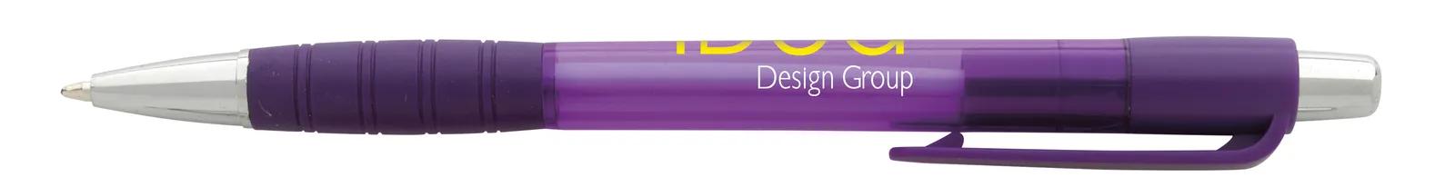 Element Translucent Ballpoint Pen with Grip - 5.6 in - product view 13