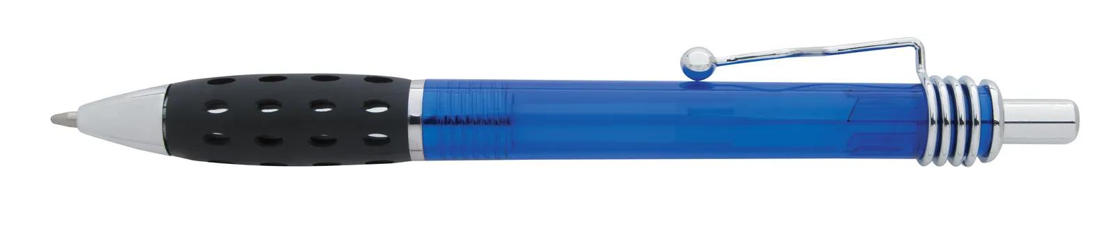 Wave Ballpoint Pen Translucent Funky Clip Design - 5.5 in - product view 2