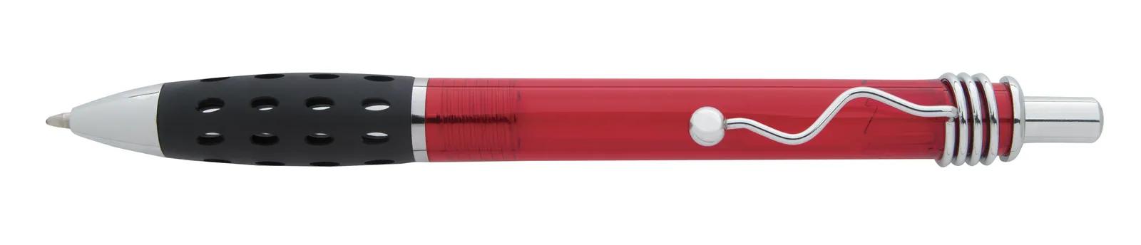 Wave Ballpoint Pen Translucent Funky Clip Design - 5.5 in - product view 10