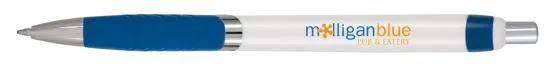 Ballpoint Pen Chrome Accent Bright Barrel ABS - 5.625 in