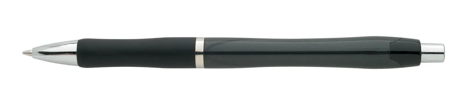 Ballpoint Pen Contoured Chrome Accents ABS - 5.5625 in - product view 2