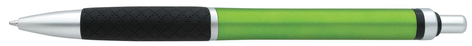 Ballpoint Pen Metallic Barrel Textured Grip - 5.625 in - product view 4