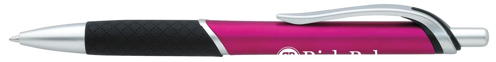 Ballpoint Pen Metallic Barrel Textured Grip - 5.625 in - product view 14