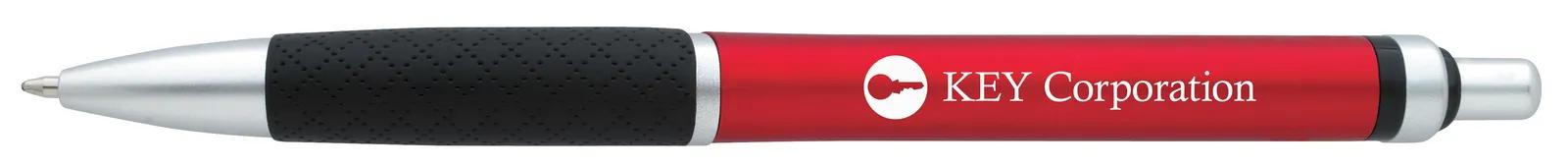 Ballpoint Pen Metallic Barrel Textured Grip - 5.625 in - product view 15