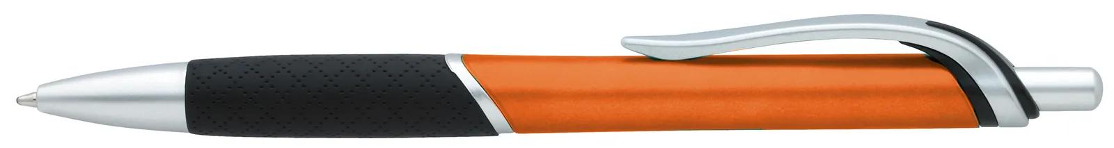 Ballpoint Pen Metallic Barrel Textured Grip - 5.625 in - product view 20