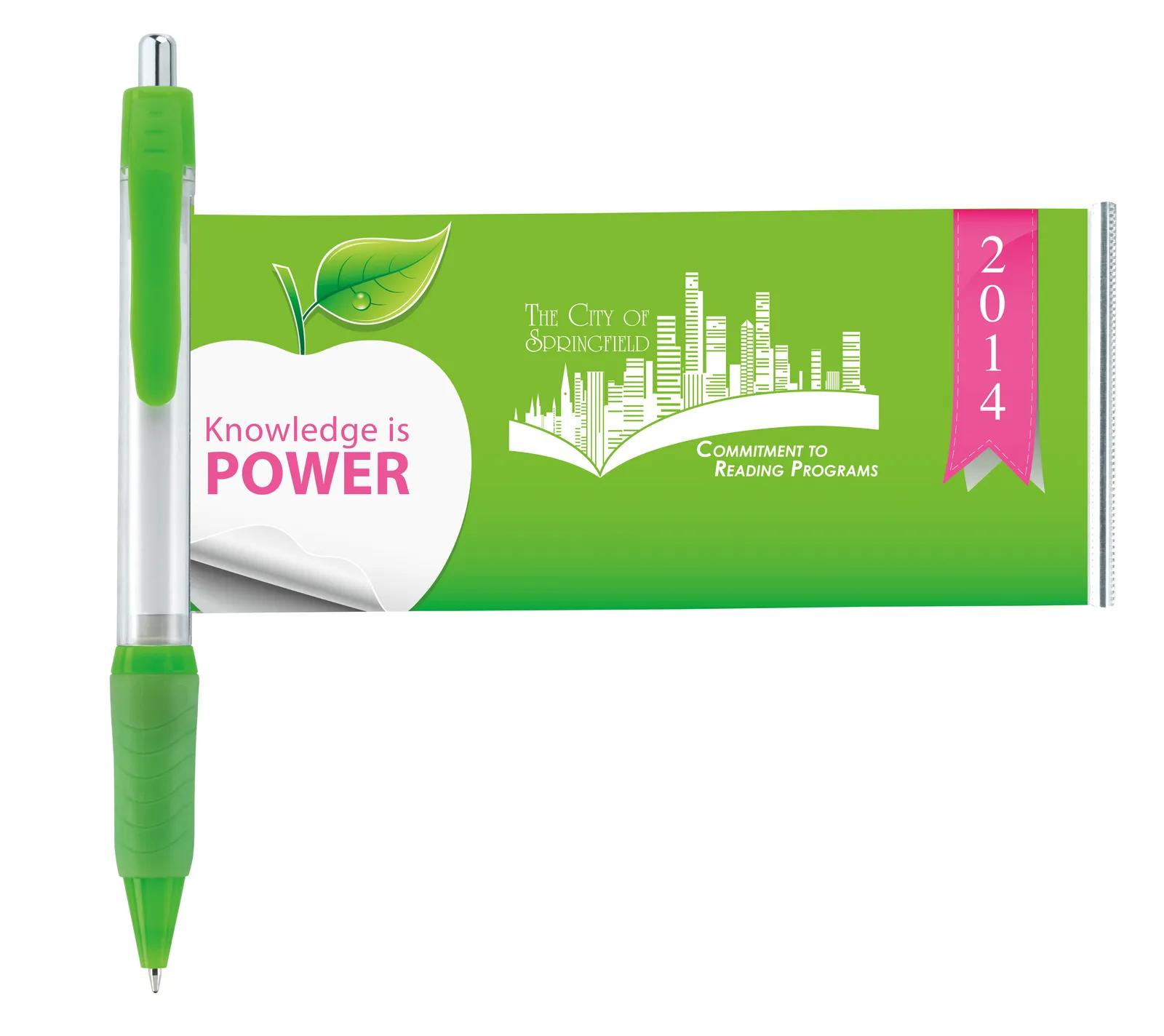 Banner Pen Ridged Rubber Grip AS Plastic - 5.75 in - product view 13