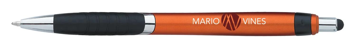 Stylus Pen Chrome Accents Metallic Barrel - 5.625 in - product view 4