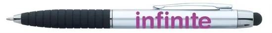 Stylus Pen Silver Recycled ABS Cool Grip - 5.375 in