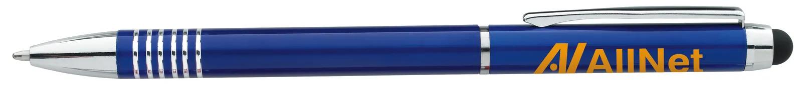 Stylus Pen Aluminum Twist Action Chrome Accents - 5.375 in - product view 7