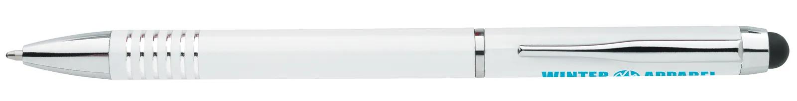 Stylus Pen Aluminum Twist Action Chrome Accents - 5.375 in - product view 16